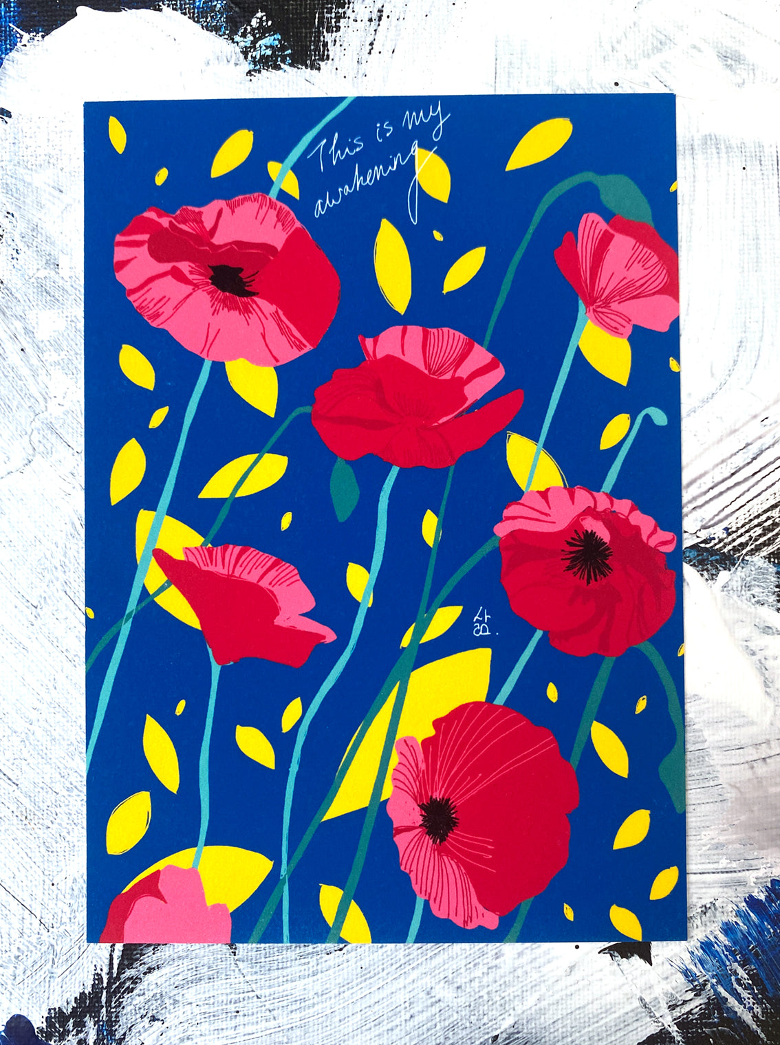 Postkarte Awakening