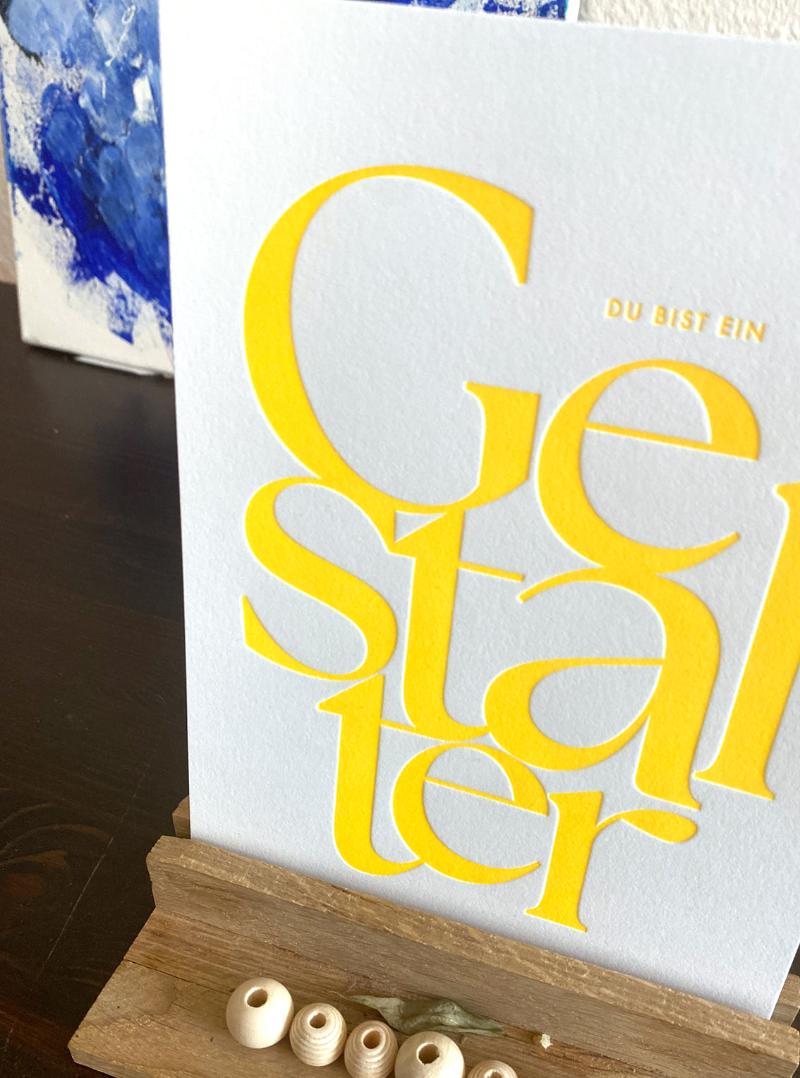 Karte A5 "Du bist ein Gestalter"