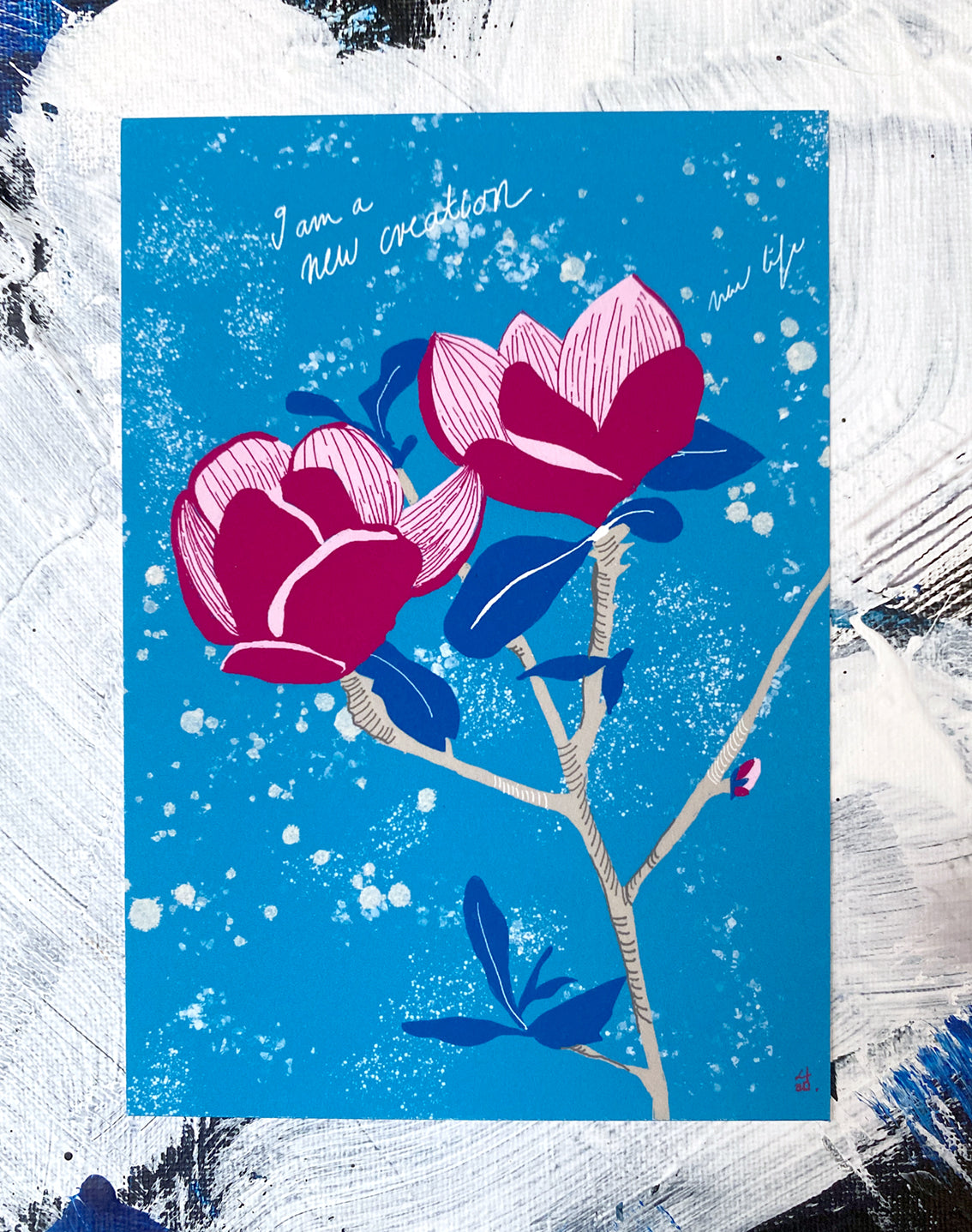 Postkarte "I am a new creation"