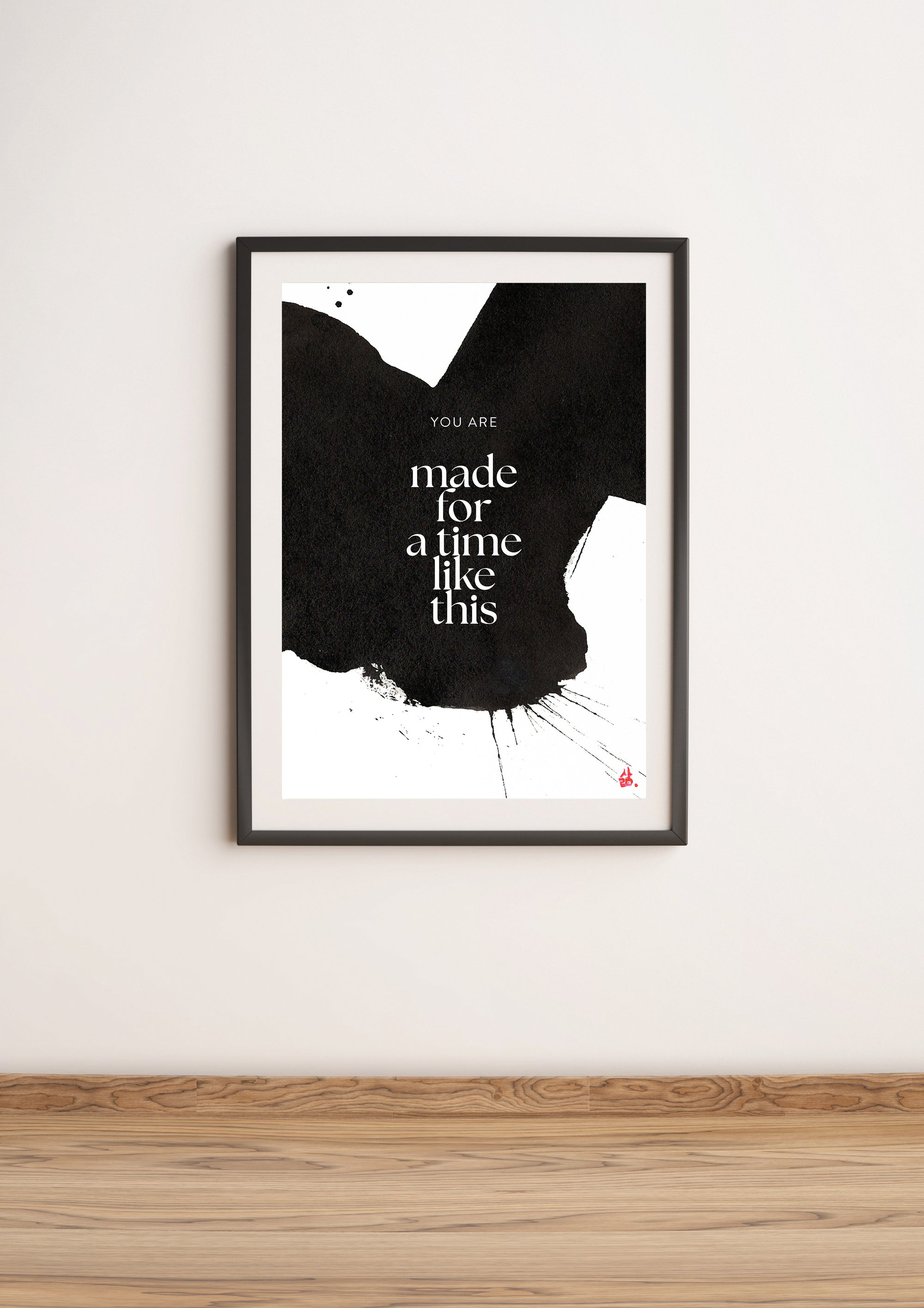 Poster "Made for a time like this"