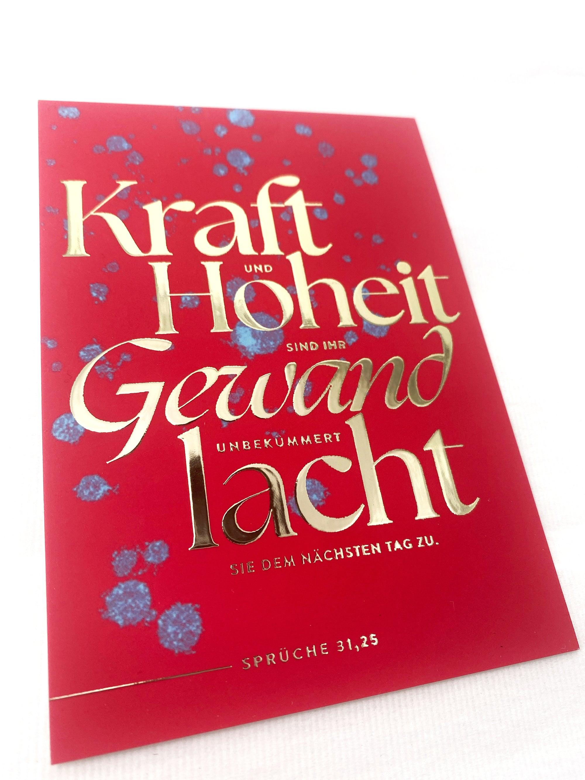 Postkarte "Kraft und Hoheit"