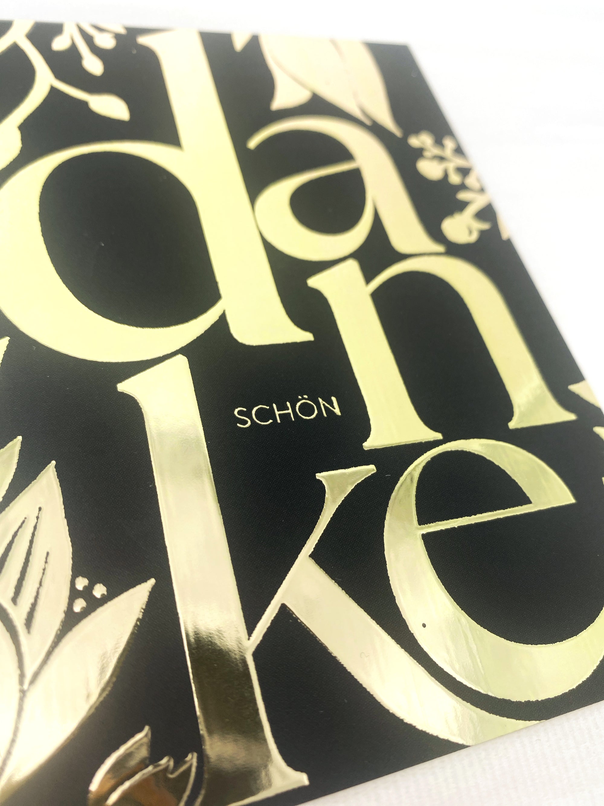 Postkarten 3er Set Schwarz-Gold Edition