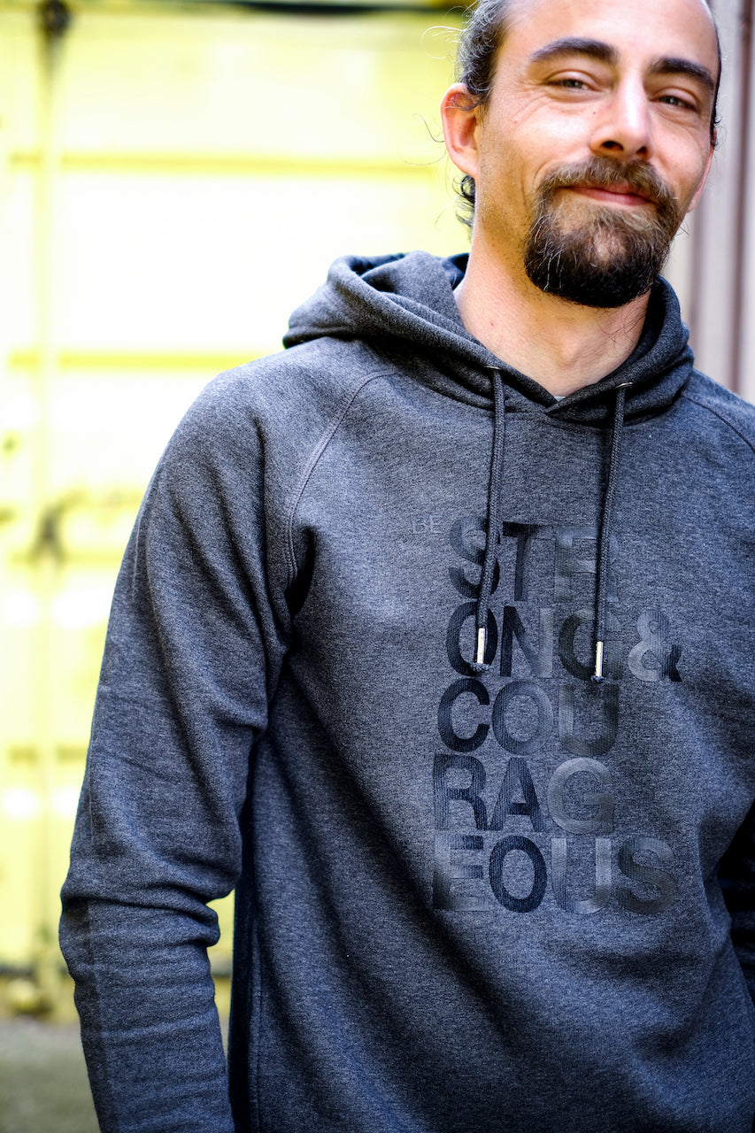 Be strong & courageous Unisex Hoodie