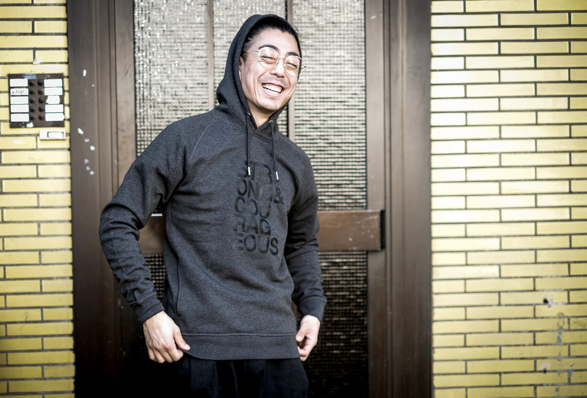 Be strong & courageous Unisex Hoodie