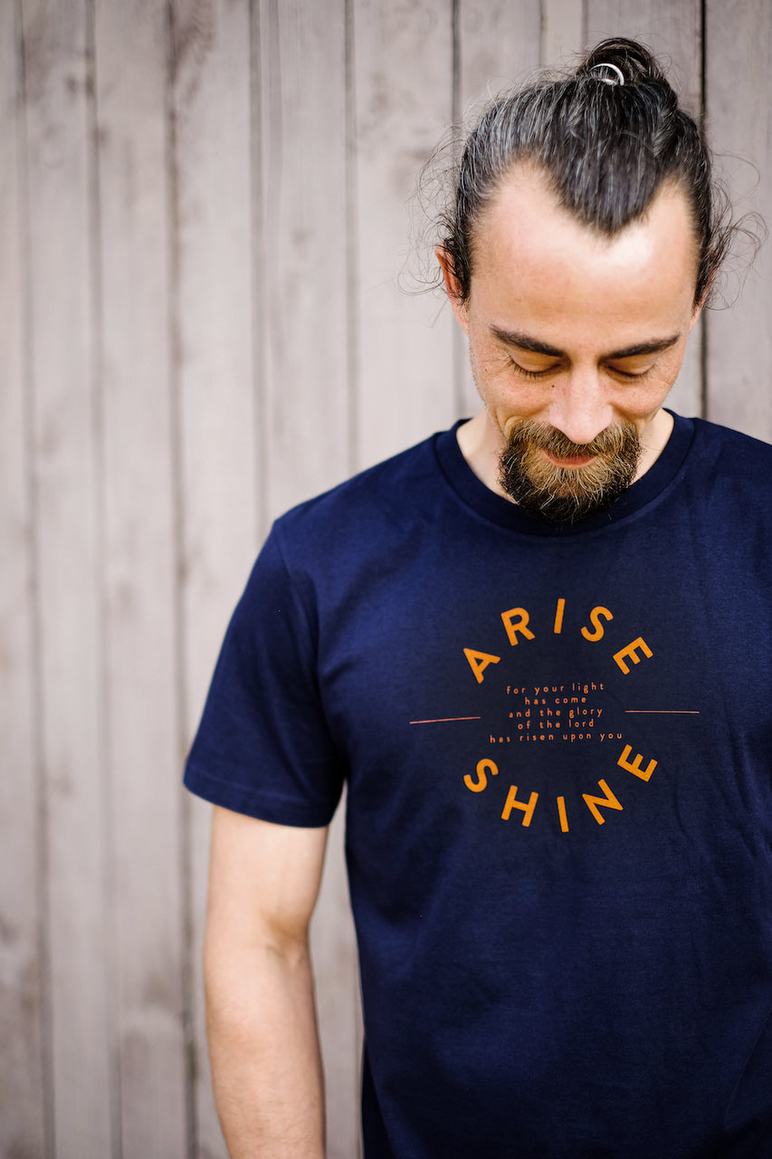 Arise & Shine Dark Blue/Orange