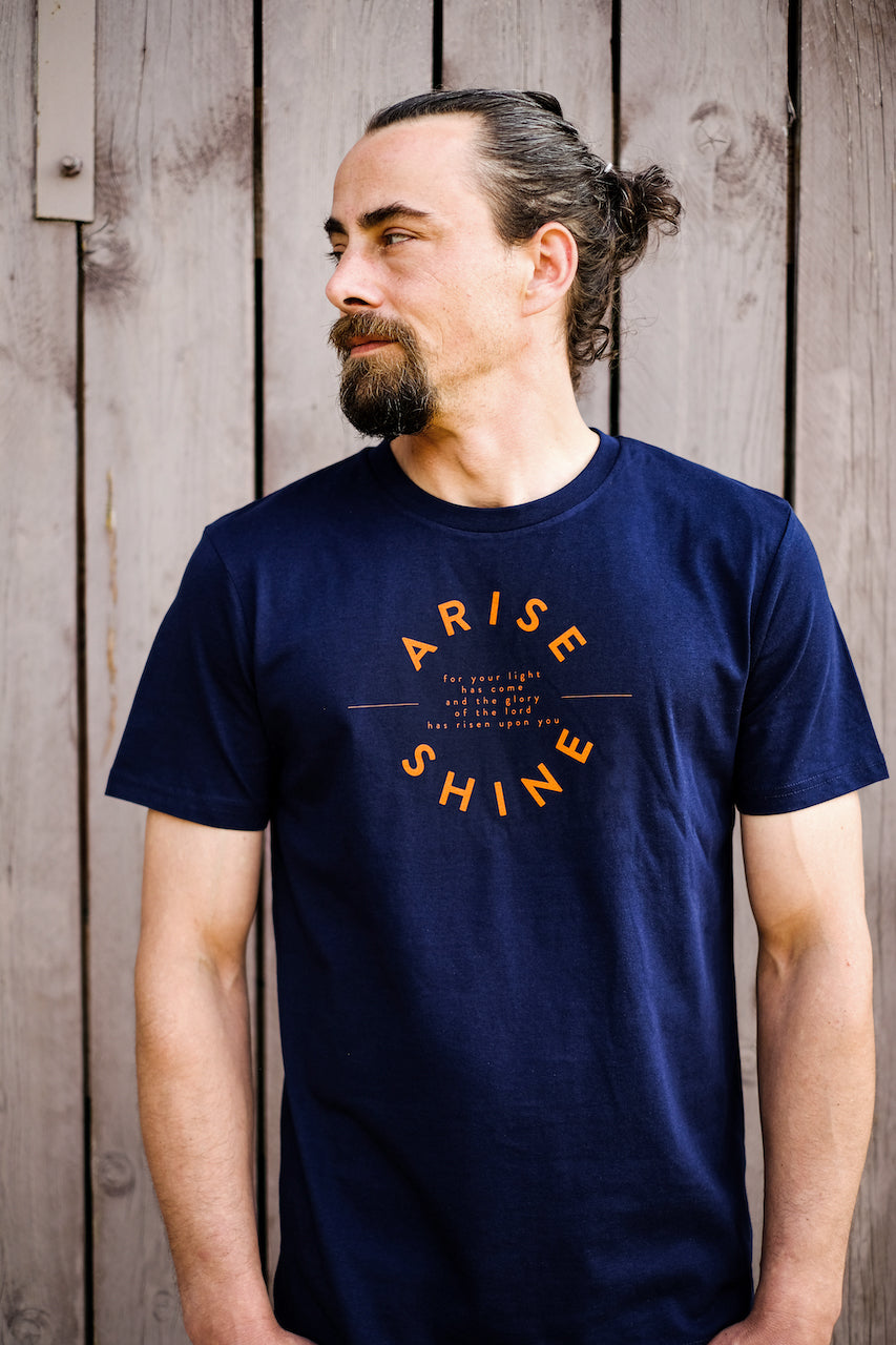 Arise & Shine Dark Blue/Orange