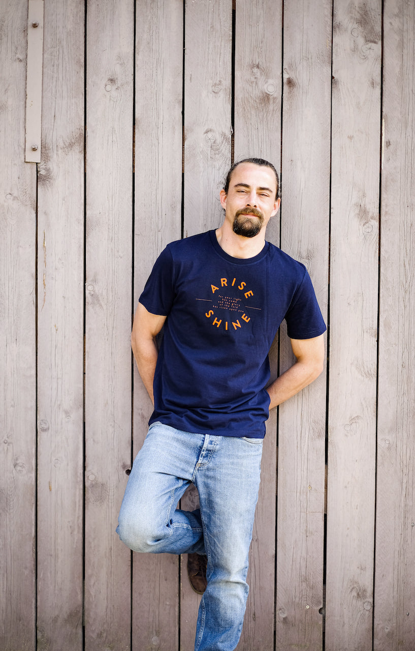 Arise & Shine Dark Blue/Orange