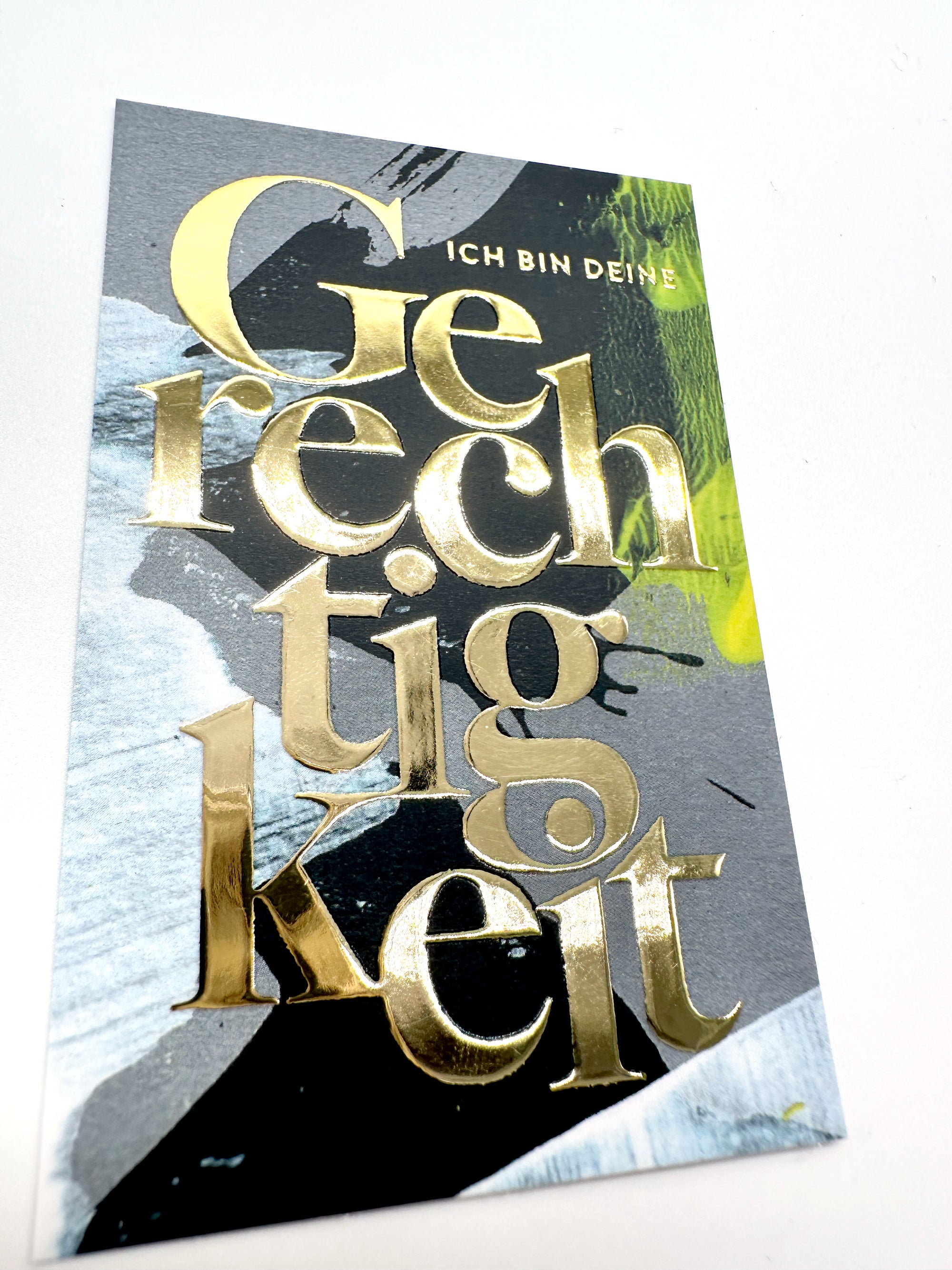 Kärtchenset "Ich bin" mit Gold - 24 biblische Wahrheiten, wer Gott ist