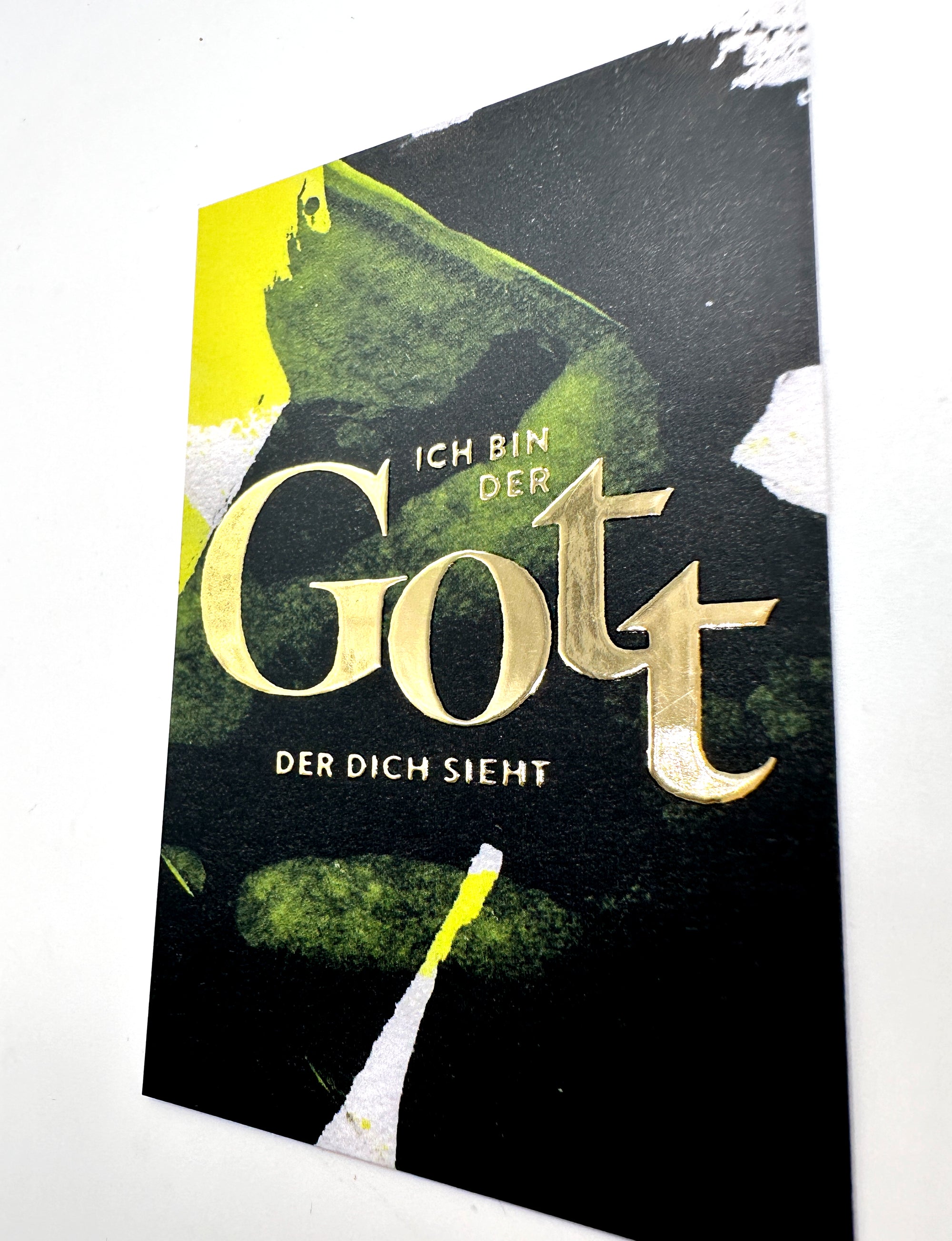 Kärtchenset "Ich bin" mit Gold - 24 biblische Wahrheiten, wer Gott ist