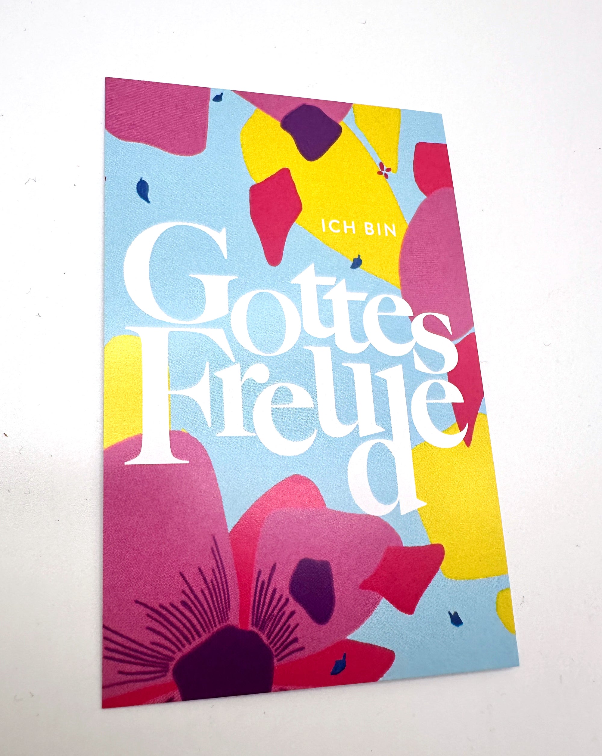 "Ich bin Gottes Freude" - Minikärtchen aus der Serie "Ich bin"