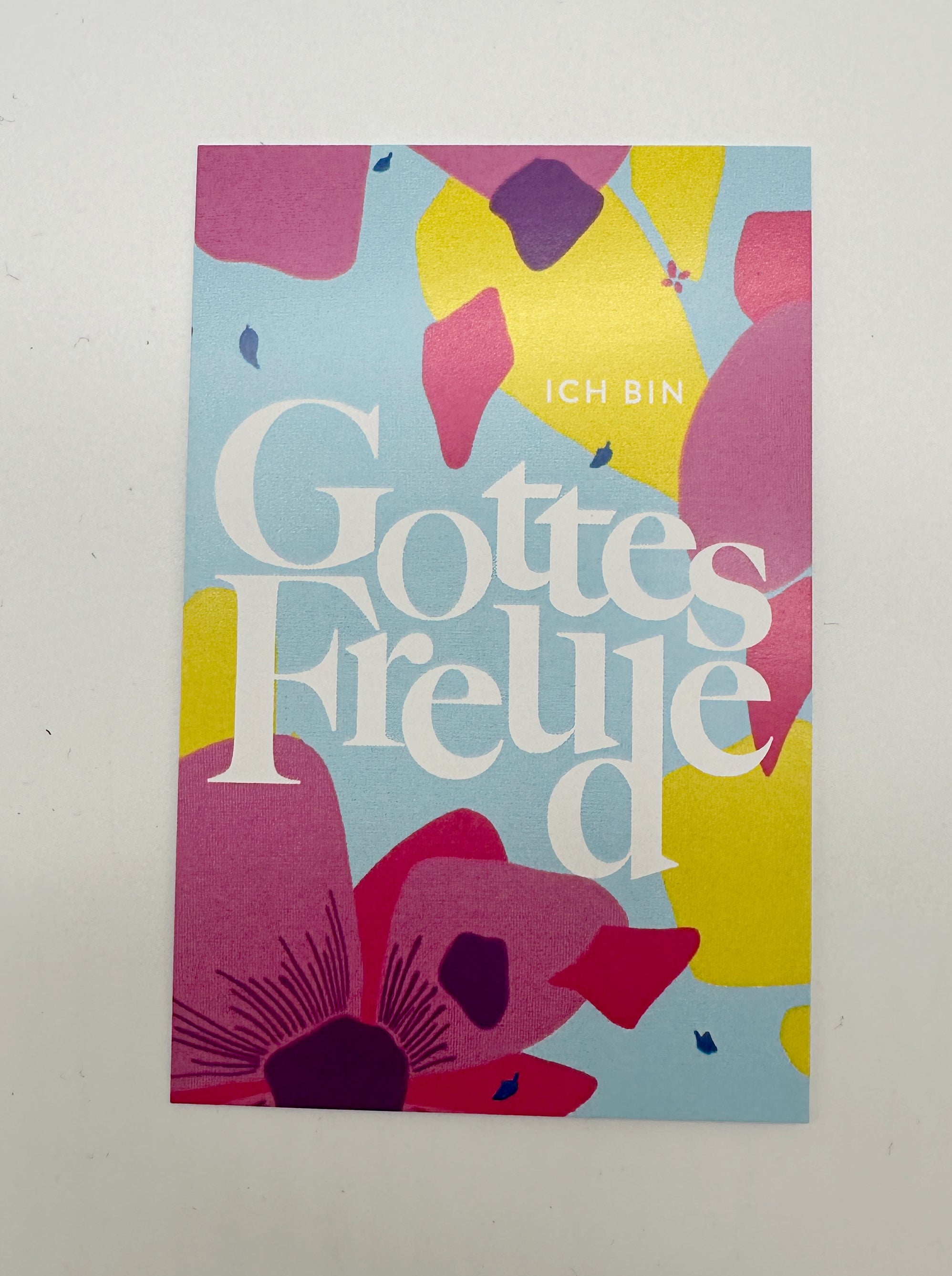 "Ich bin Gottes Freude" - Minikärtchen aus der Serie "Ich bin"