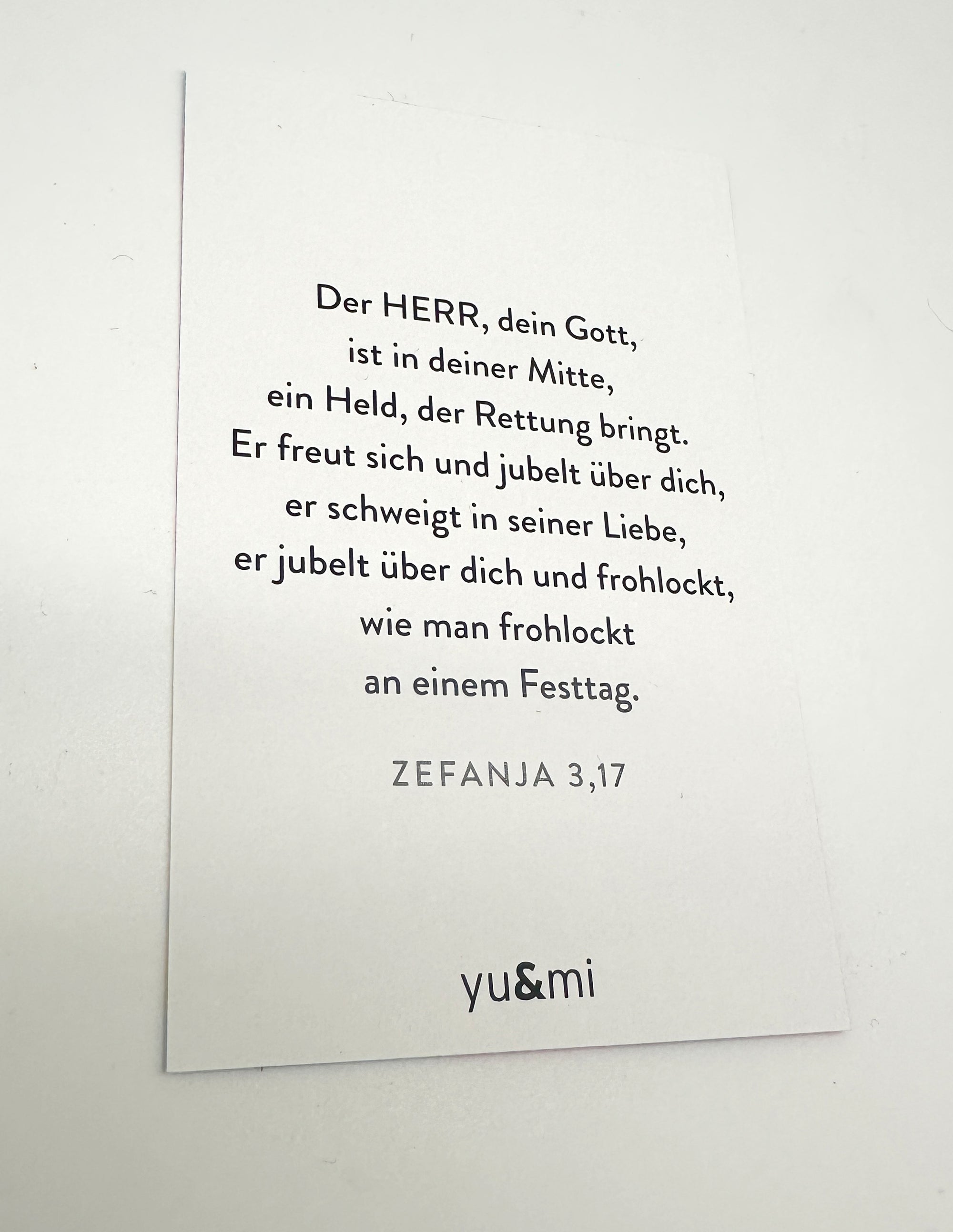 "Ich bin Gottes Freude" - Minikärtchen aus der Serie "Ich bin"