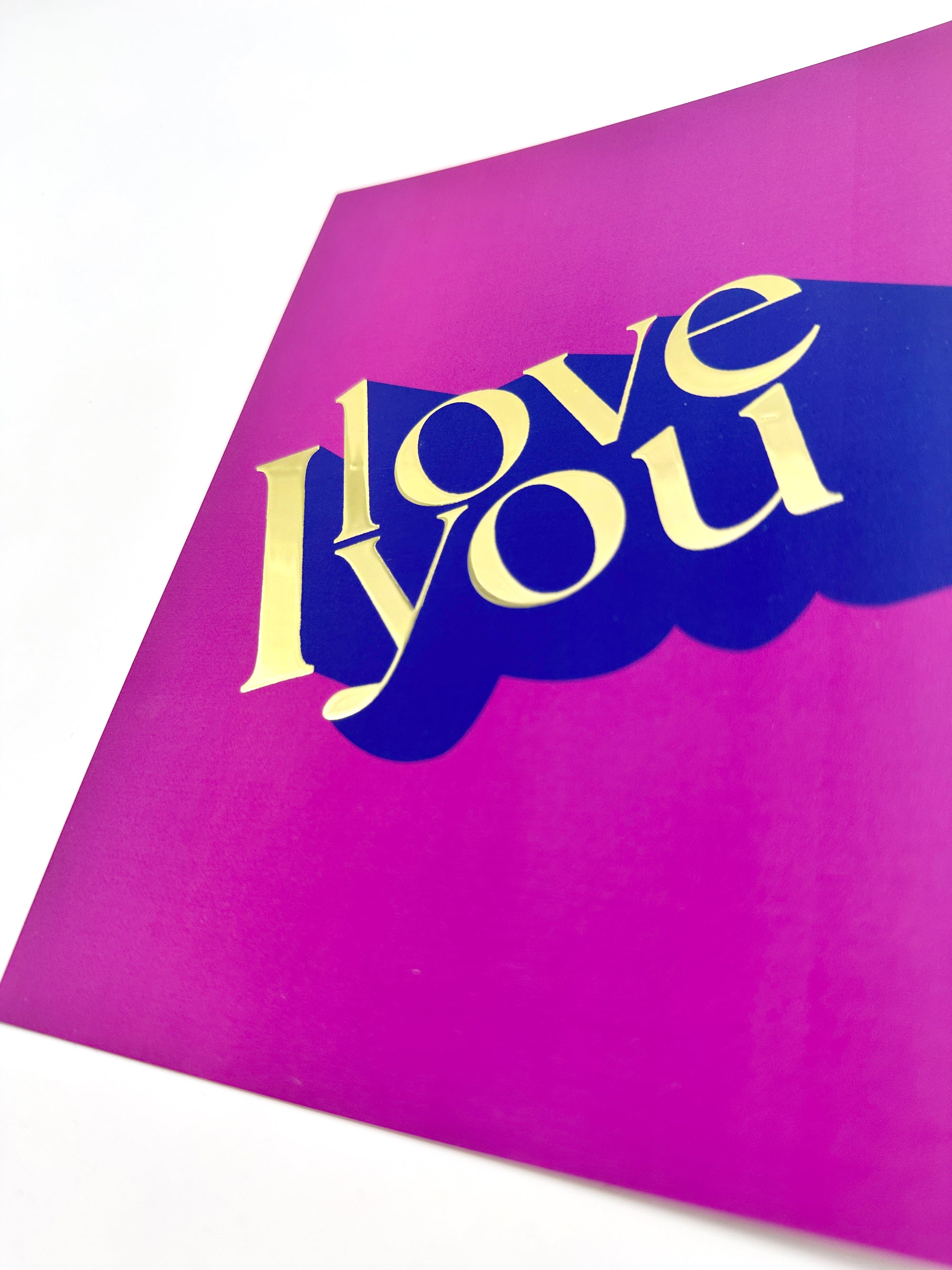 Maxikarte A5 "I love you"
