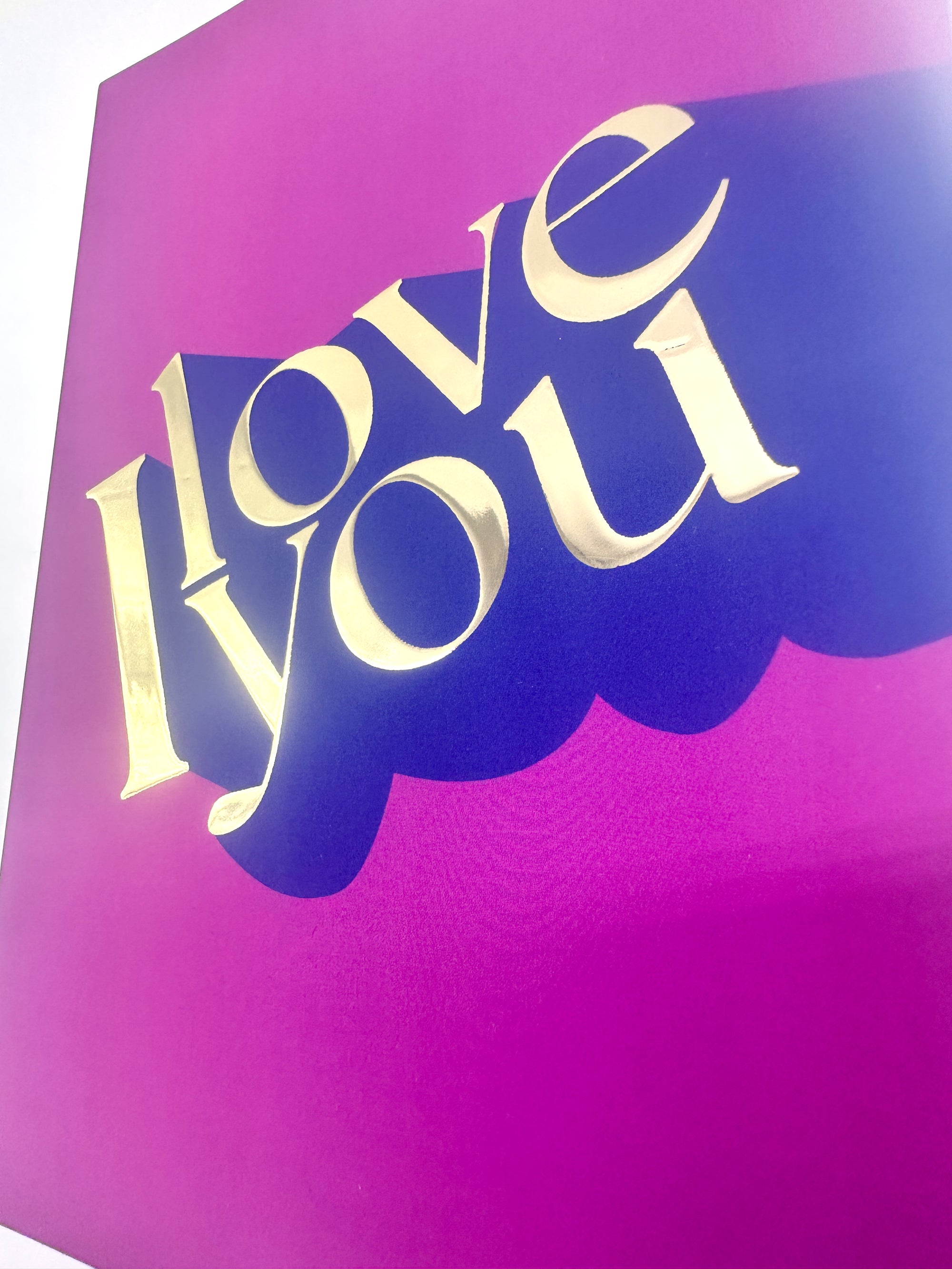 Maxikarte A5 "I love you"