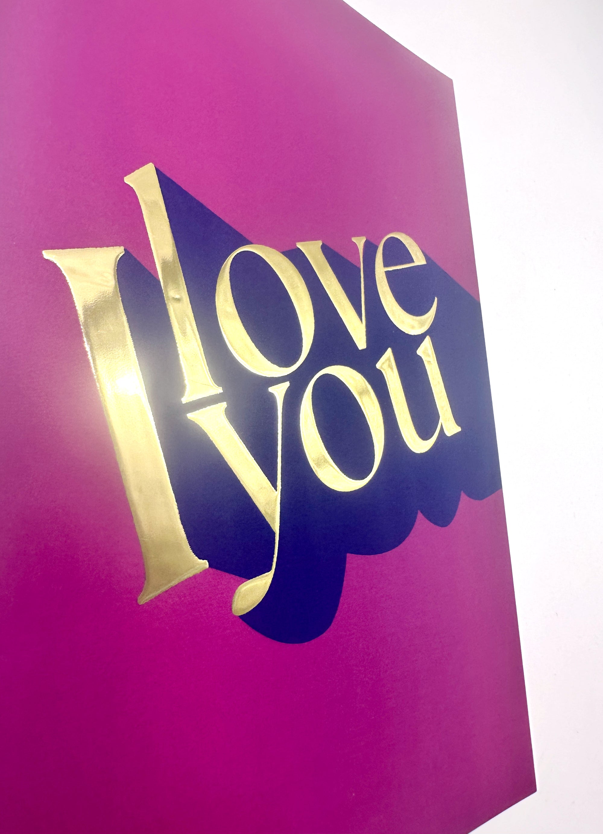 Maxikarte A5 "I love you"