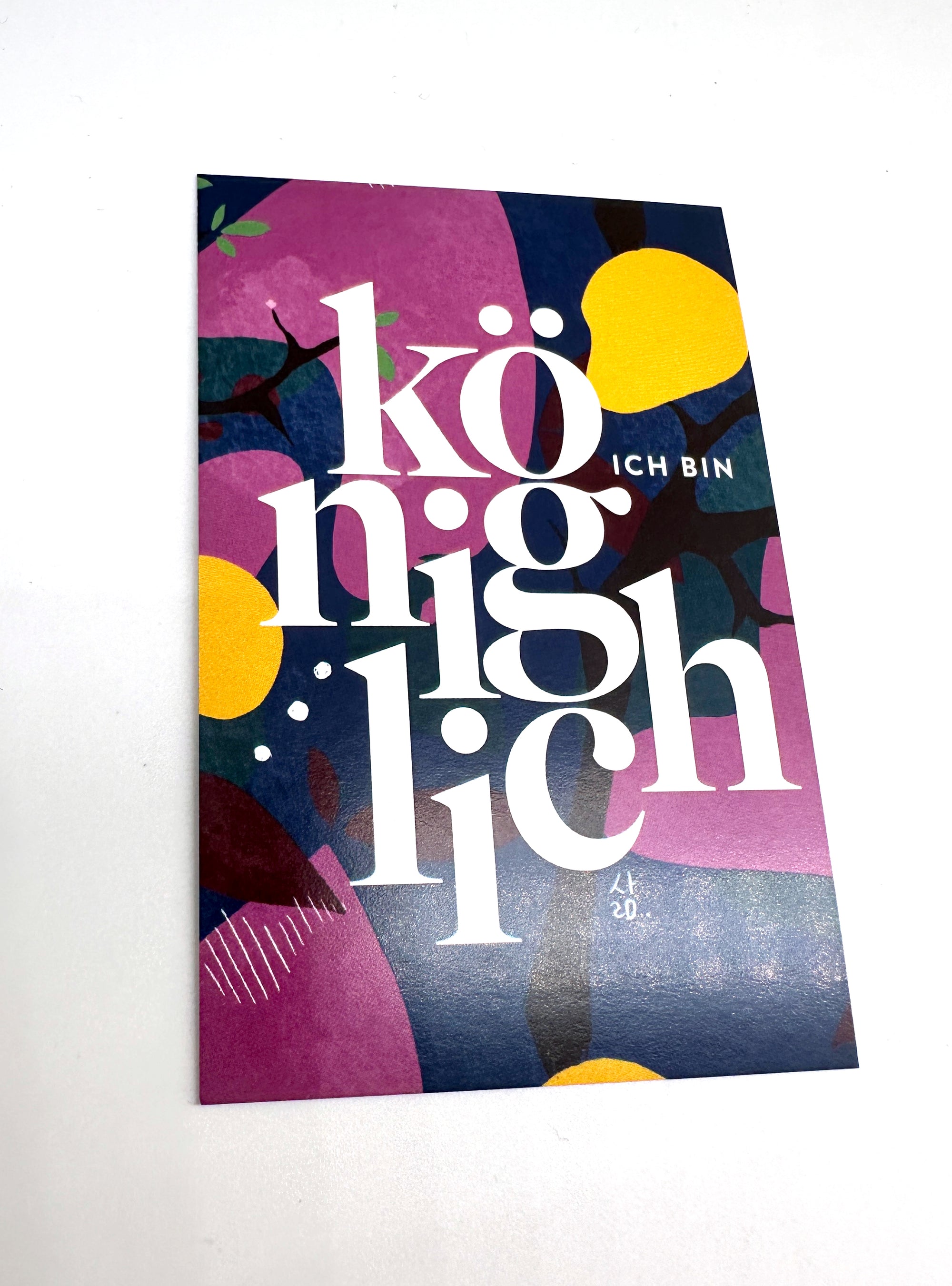 "Ich bin königlich" - Minikärtchen aus der Serie "Ich bin"