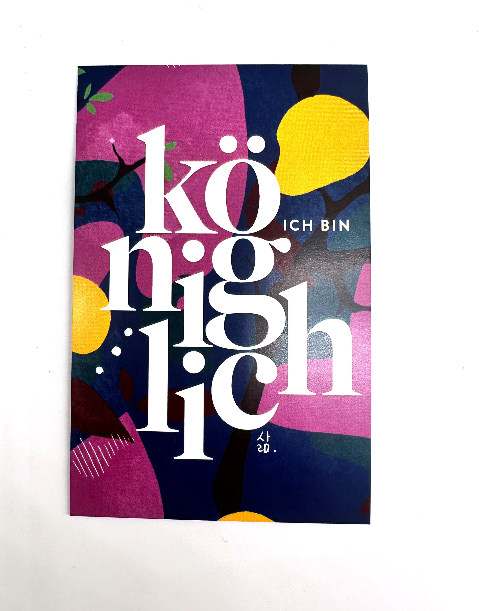 "Ich bin königlich" - Minikärtchen aus der Serie "Ich bin"