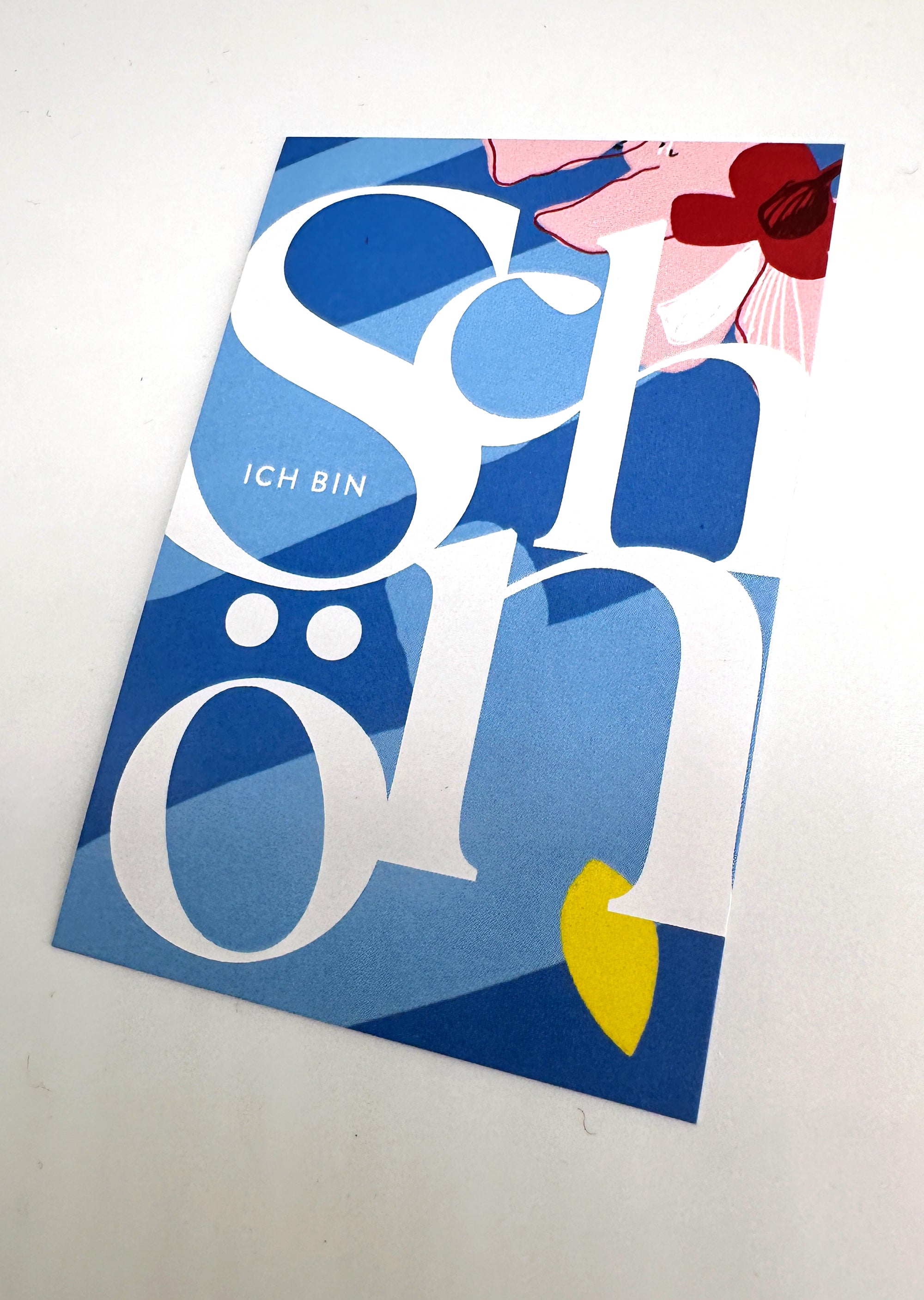 "Ich bin schön" - Minikärtchen aus der Serie "Ich bin"