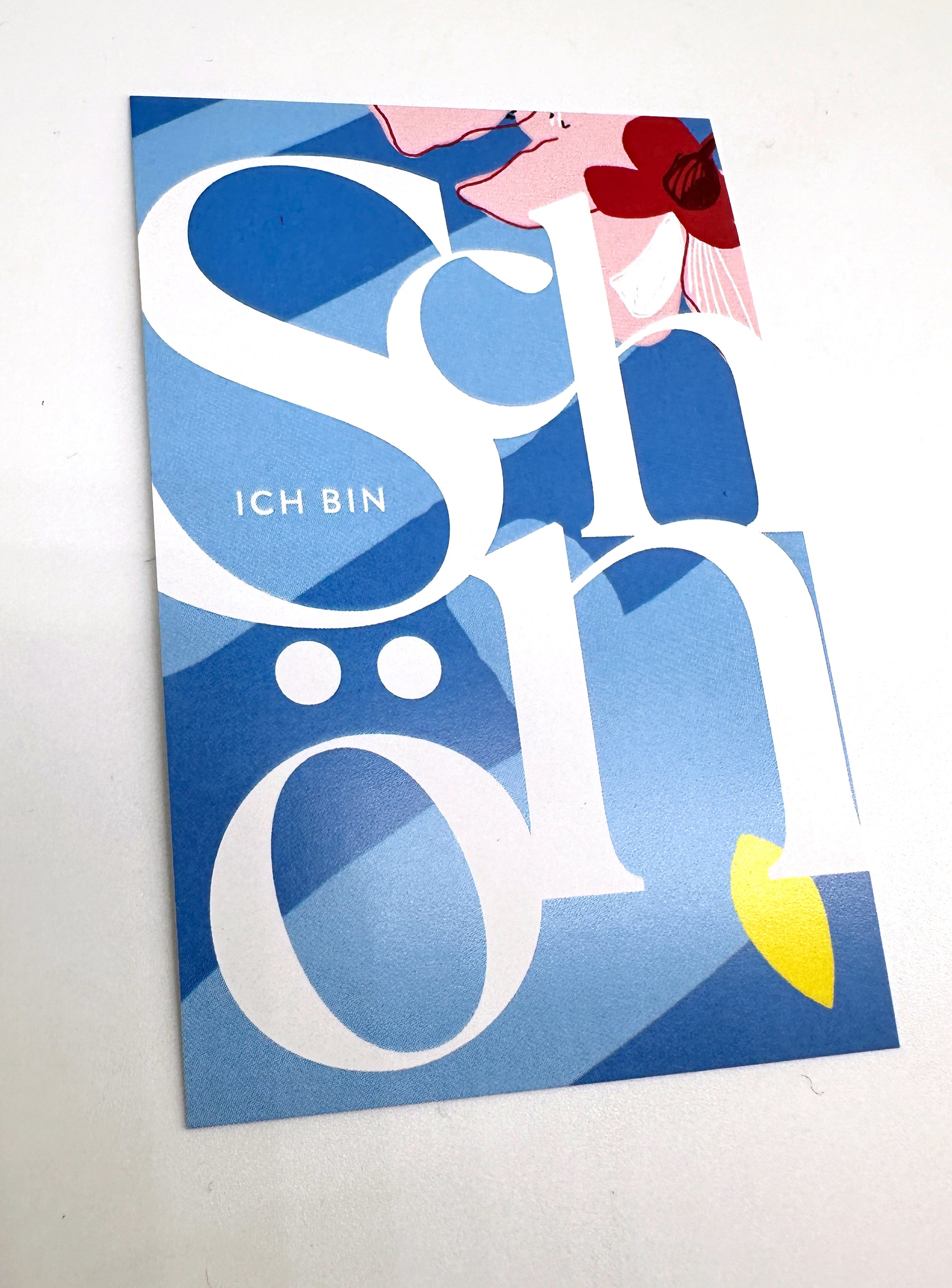 "Ich bin schön" - Minikärtchen aus der Serie "Ich bin"