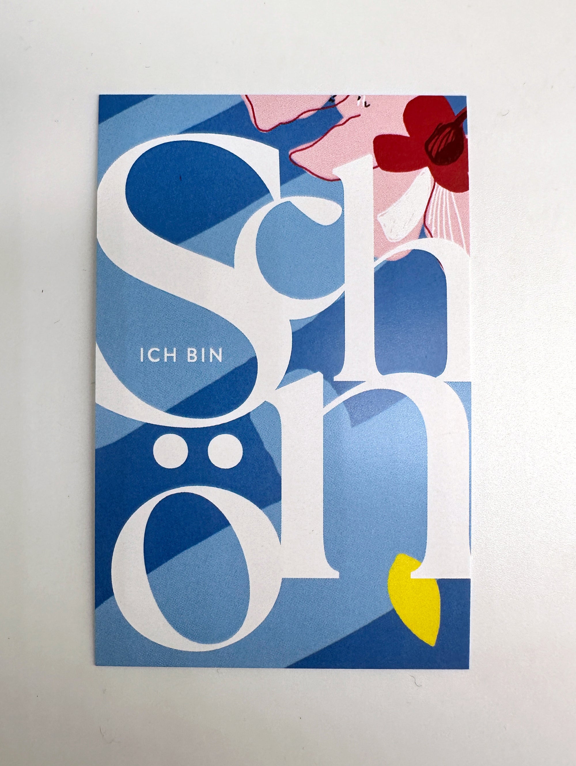 "Ich bin schön" - Minikärtchen aus der Serie "Ich bin"
