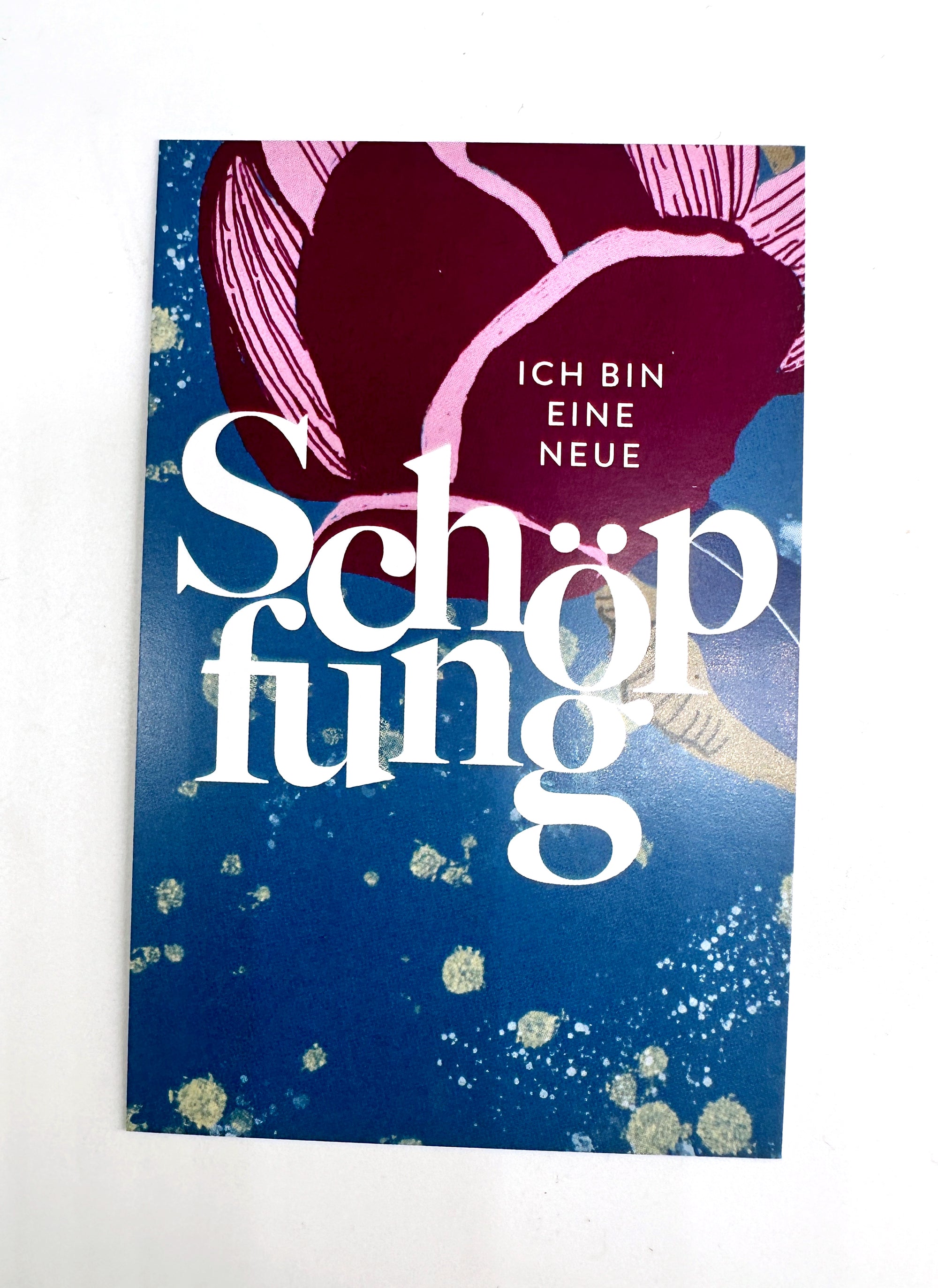 "Ich bin eine neue Schöpfung" - Minikärtchen aus der Serie "Ich bin"