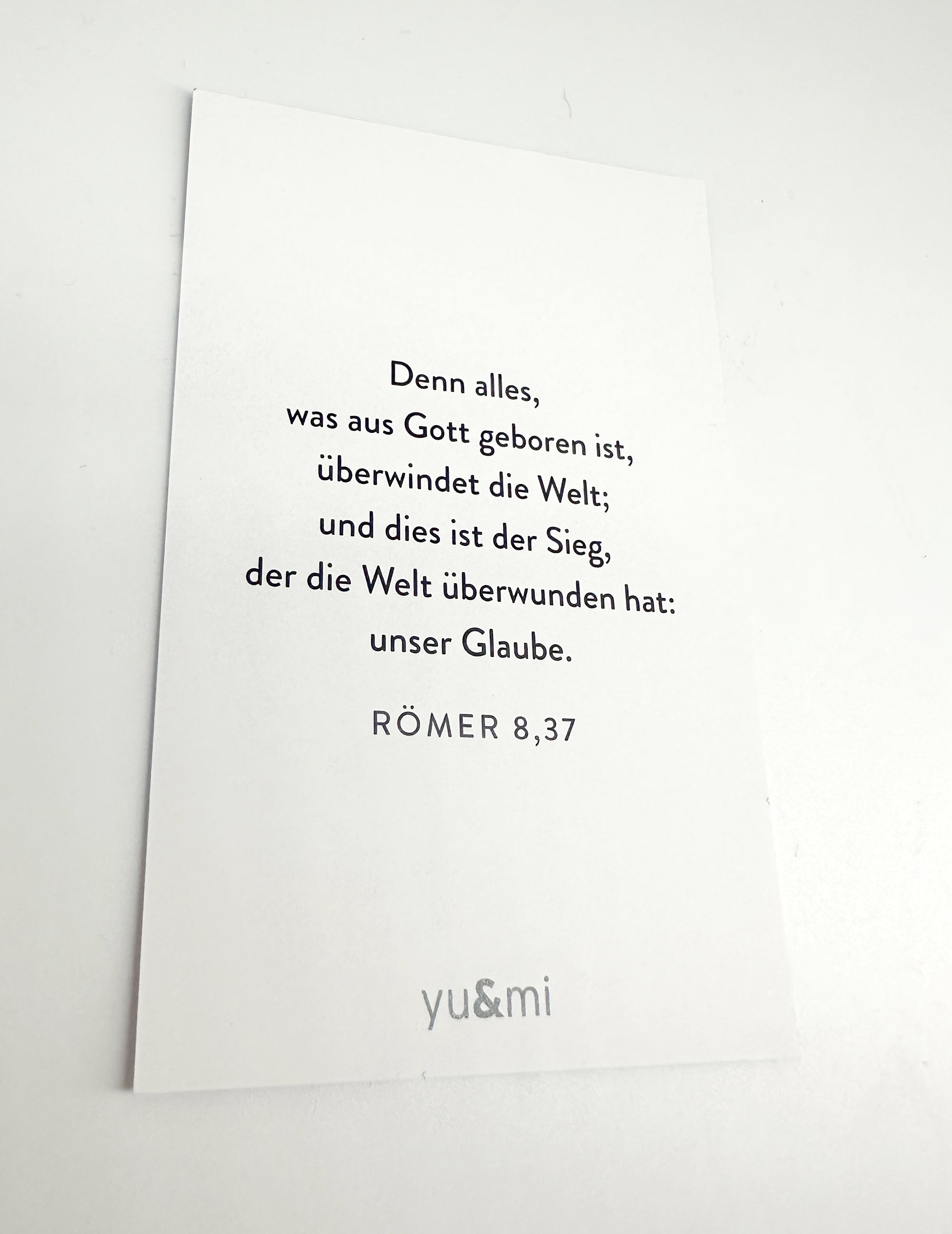 "Ich bin ein Überwinder" - Minikärtchen aus der Serie "Ich bin"