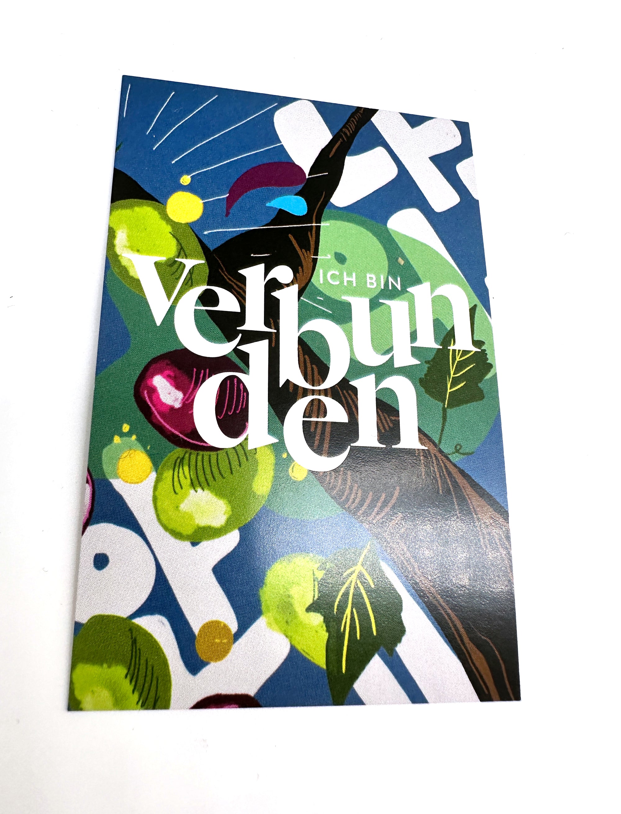 "Ich bin verbunden" - Minikärtchen aus der Serie "Ich bin"