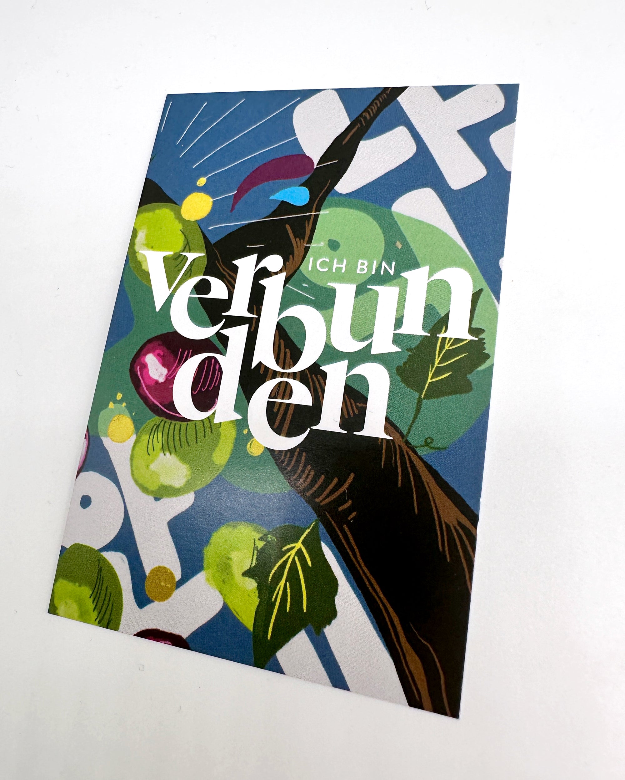 "Ich bin verbunden" - Minikärtchen aus der Serie "Ich bin"