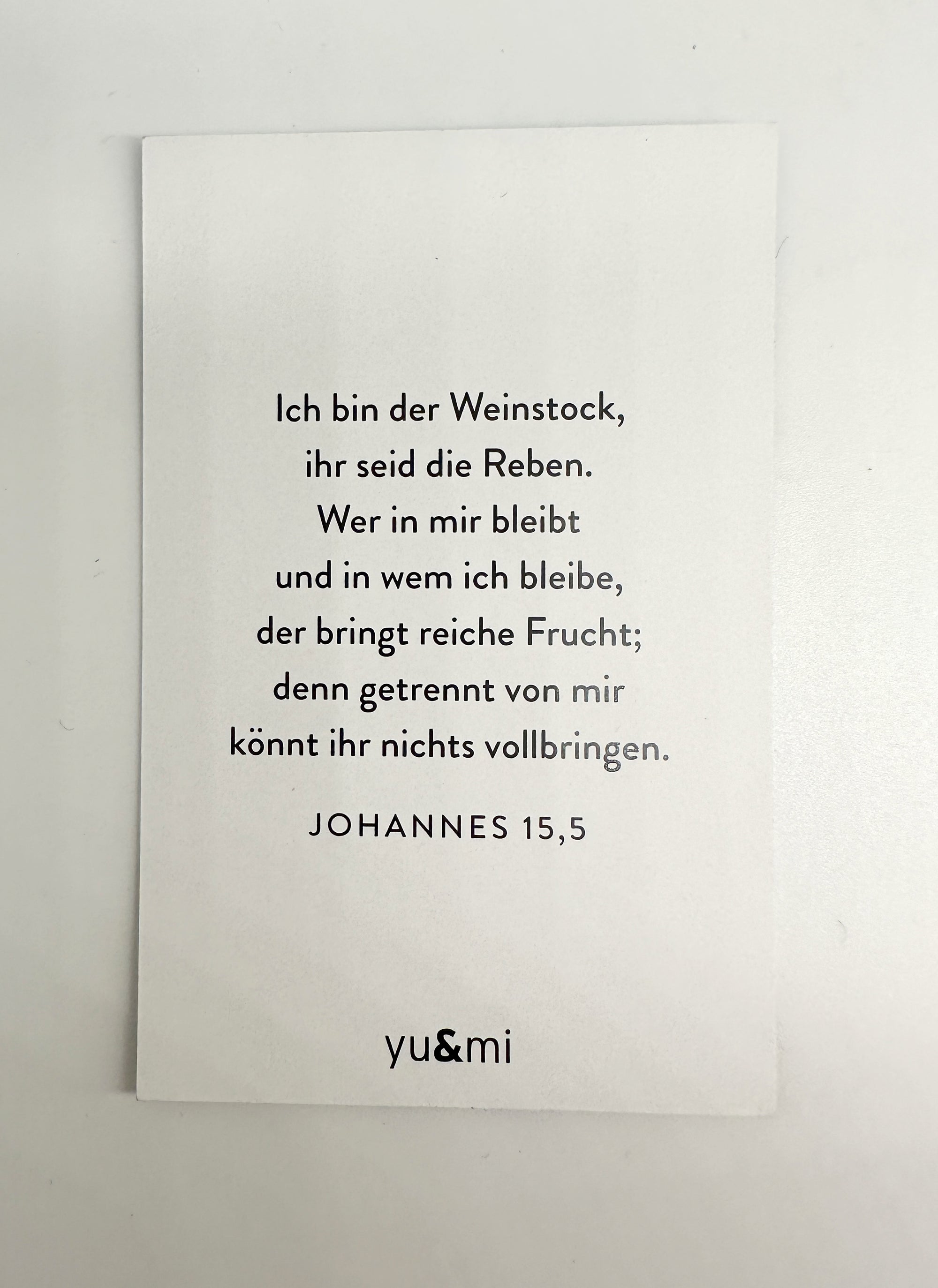 "Ich bin verbunden" - Minikärtchen aus der Serie "Ich bin"