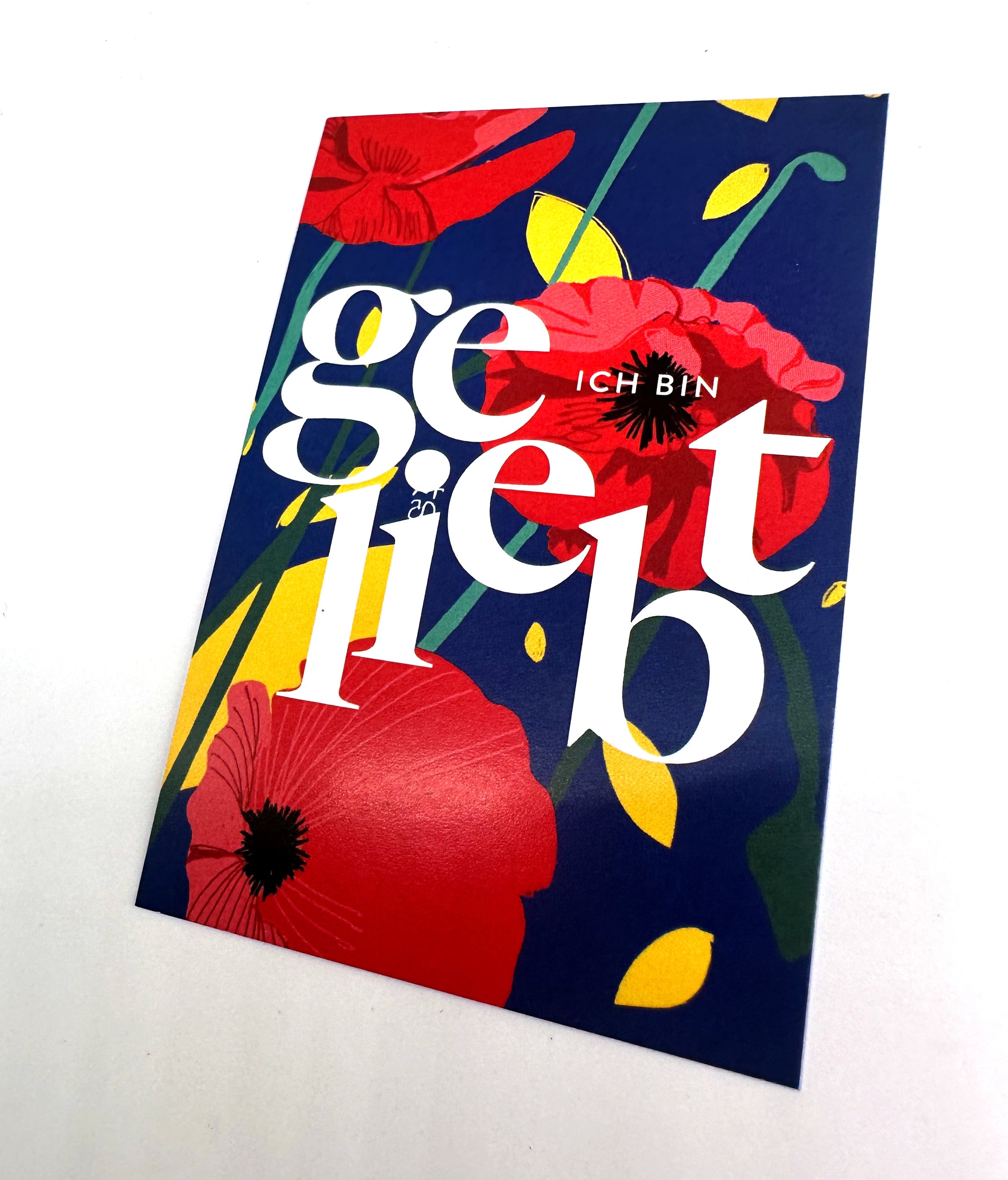"Ich bin geliebt" - Minikärtchen aus der Serie "Ich bin"