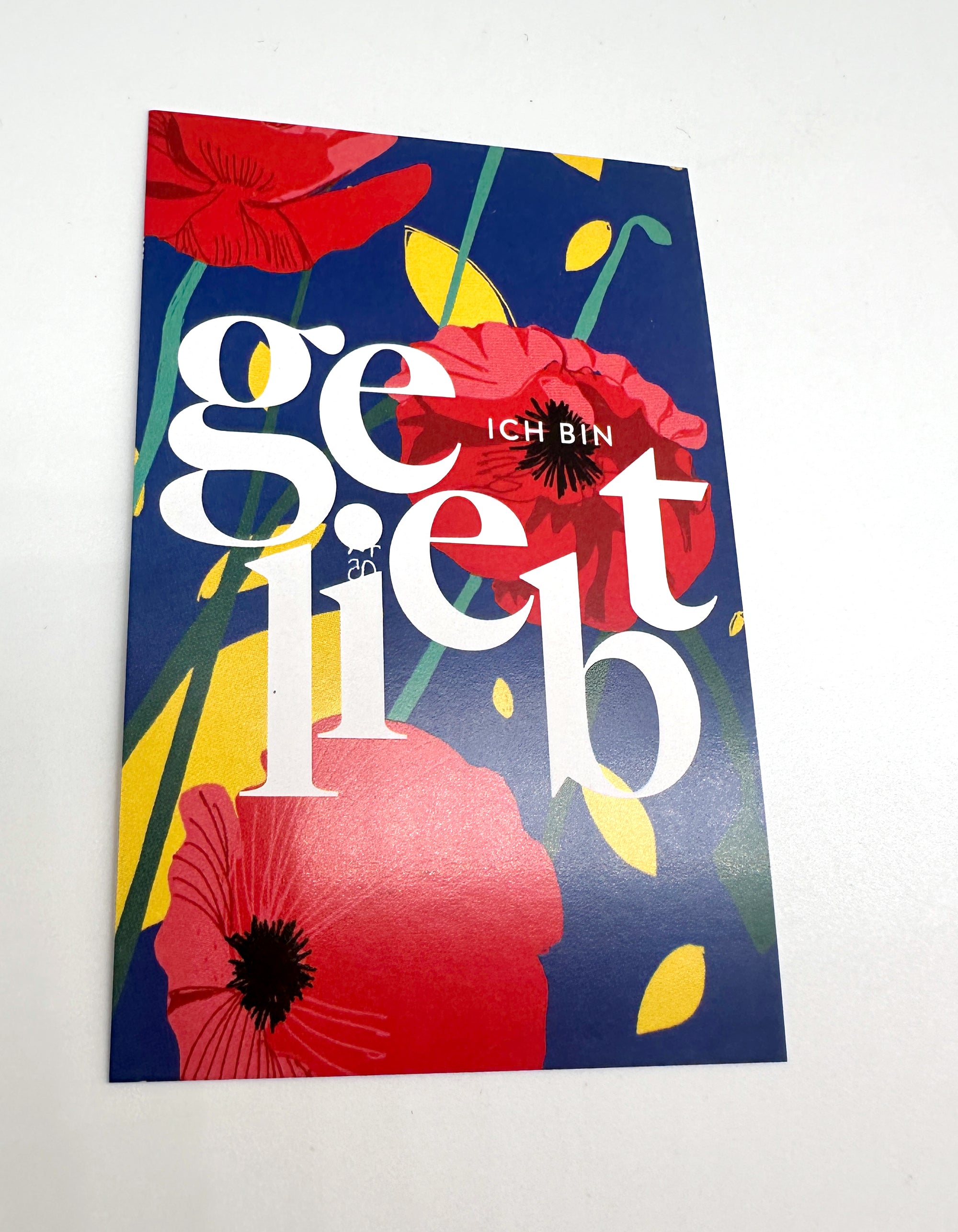 "Ich bin geliebt" - Minikärtchen aus der Serie "Ich bin"
