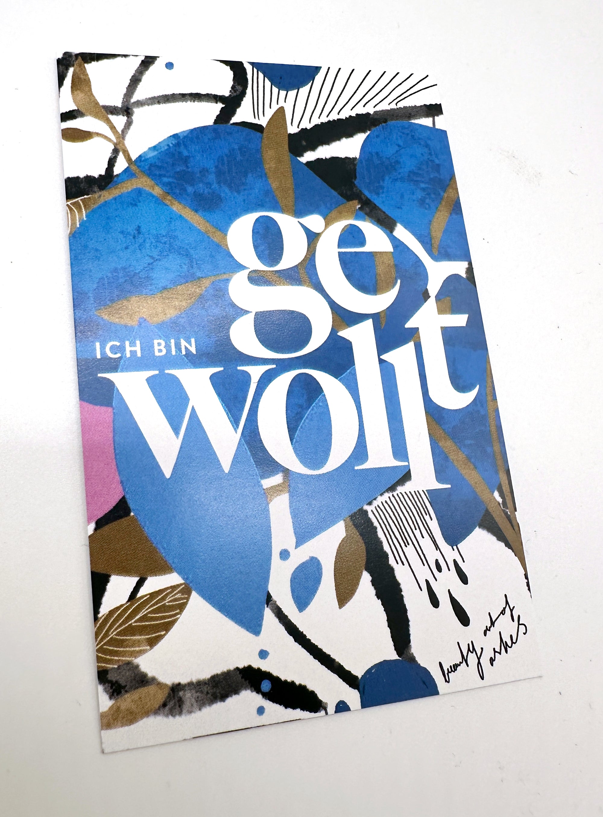 "Ich bin gerecht" - Minikärtchen aus der Serie "Ich bin"