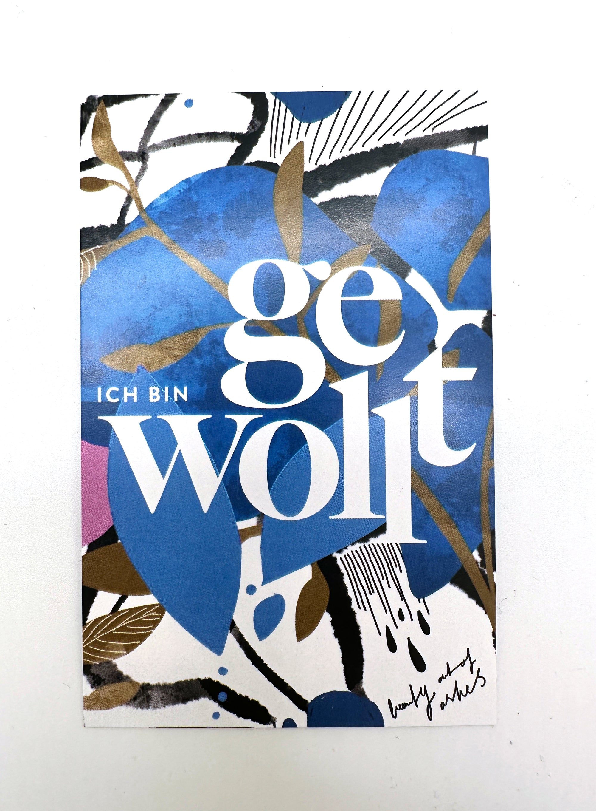"Ich bin gerecht" - Minikärtchen aus der Serie "Ich bin"