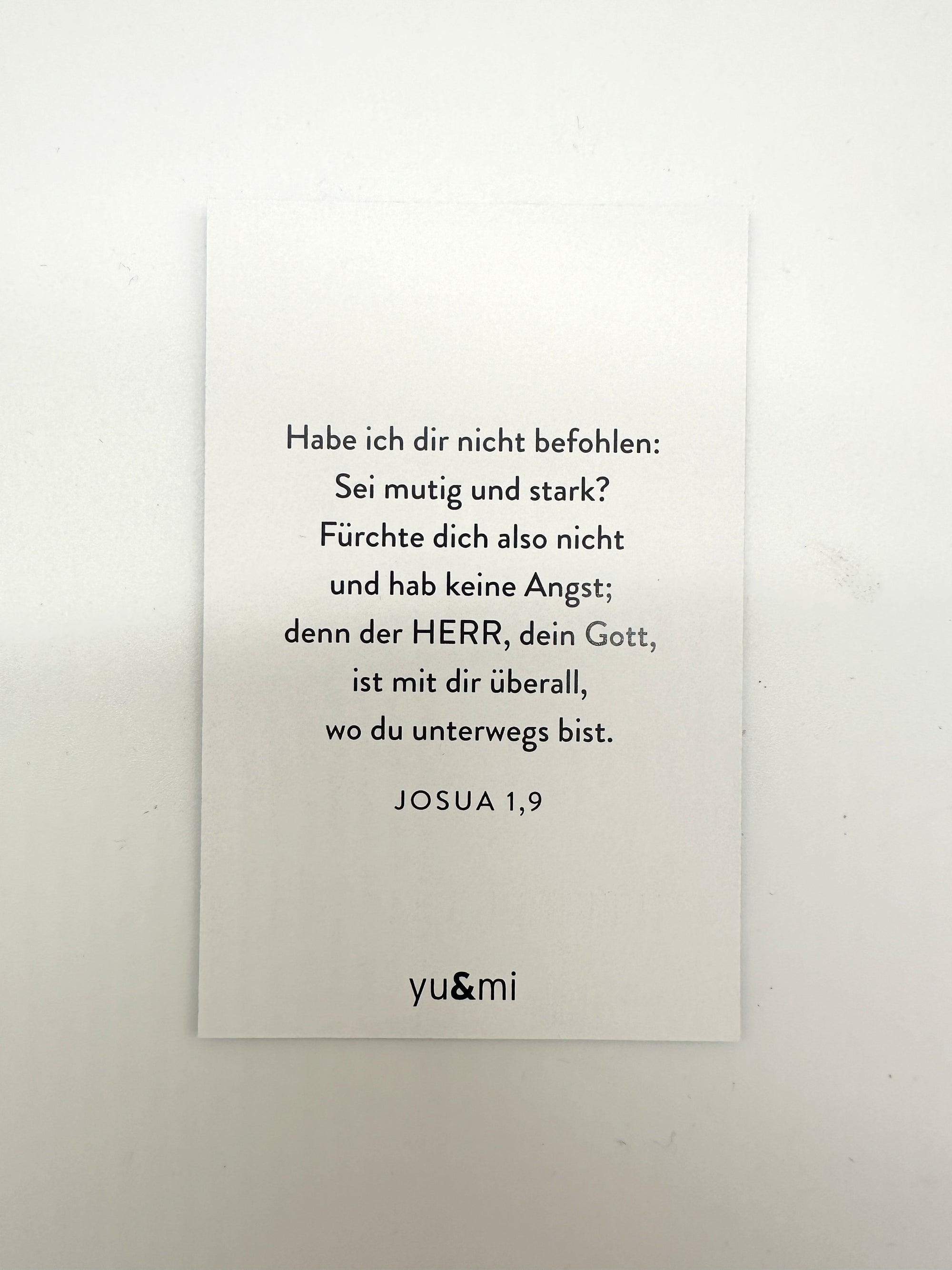 "Ich bin siegreich" - Minikärtchen aus der Serie "Ich bin"