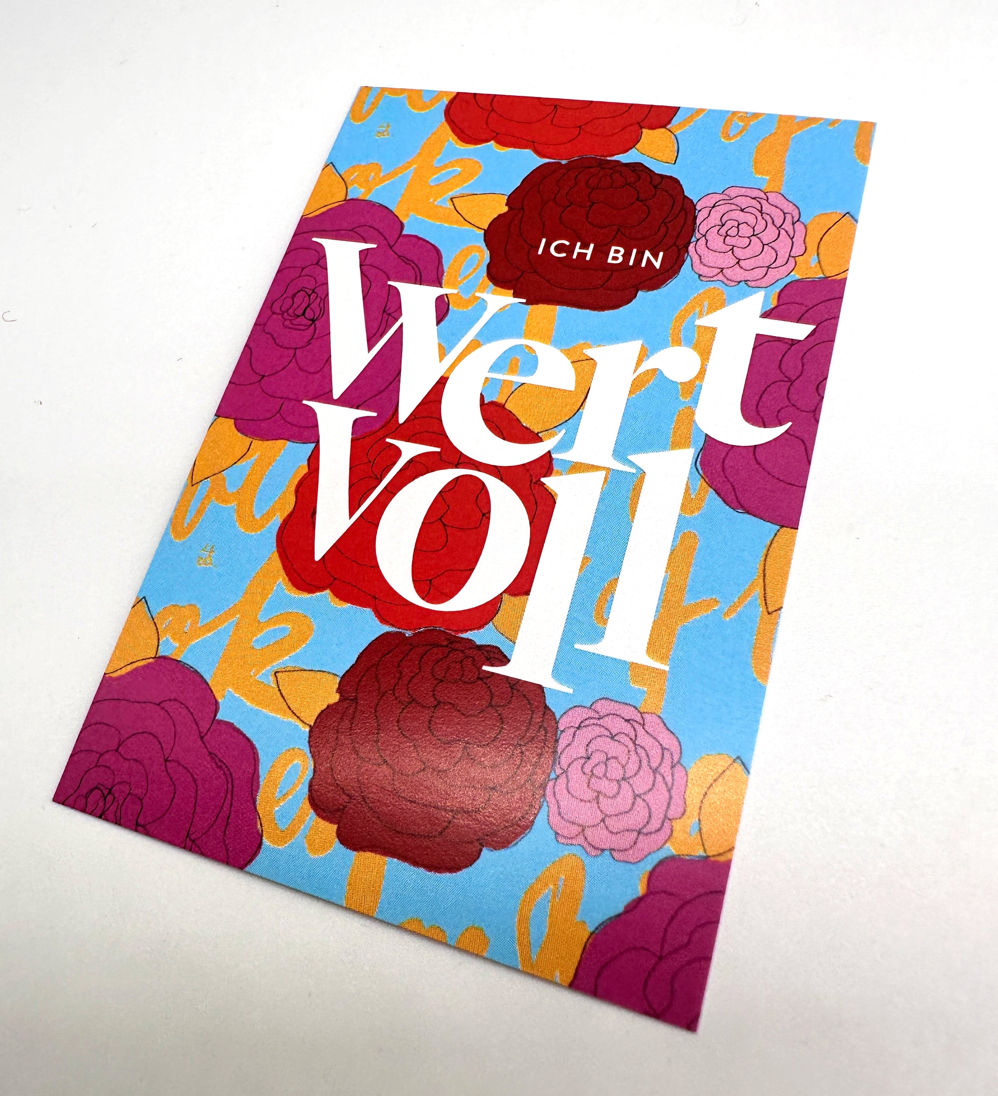 "Ich bin wertvoll" - Minikärtchen aus der Serie "Ich bin"