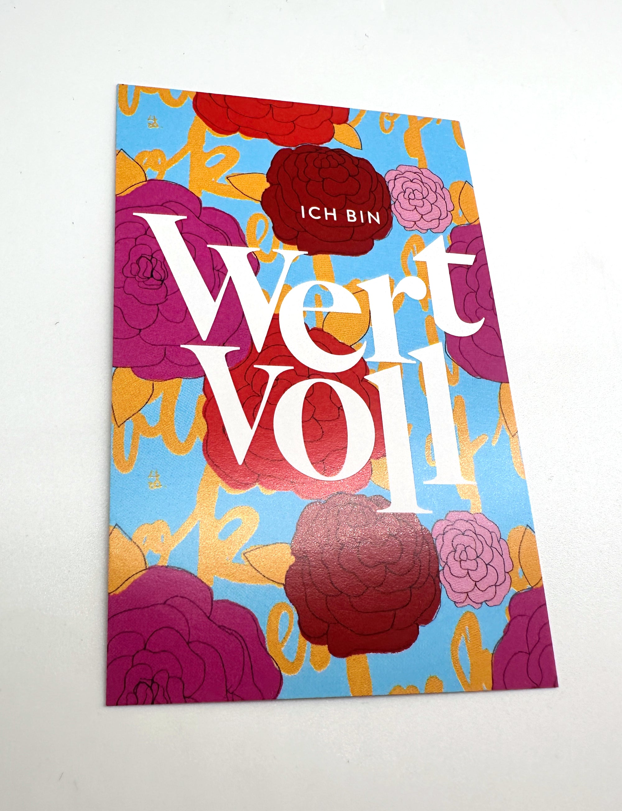 "Ich bin wertvoll" - Minikärtchen aus der Serie "Ich bin"