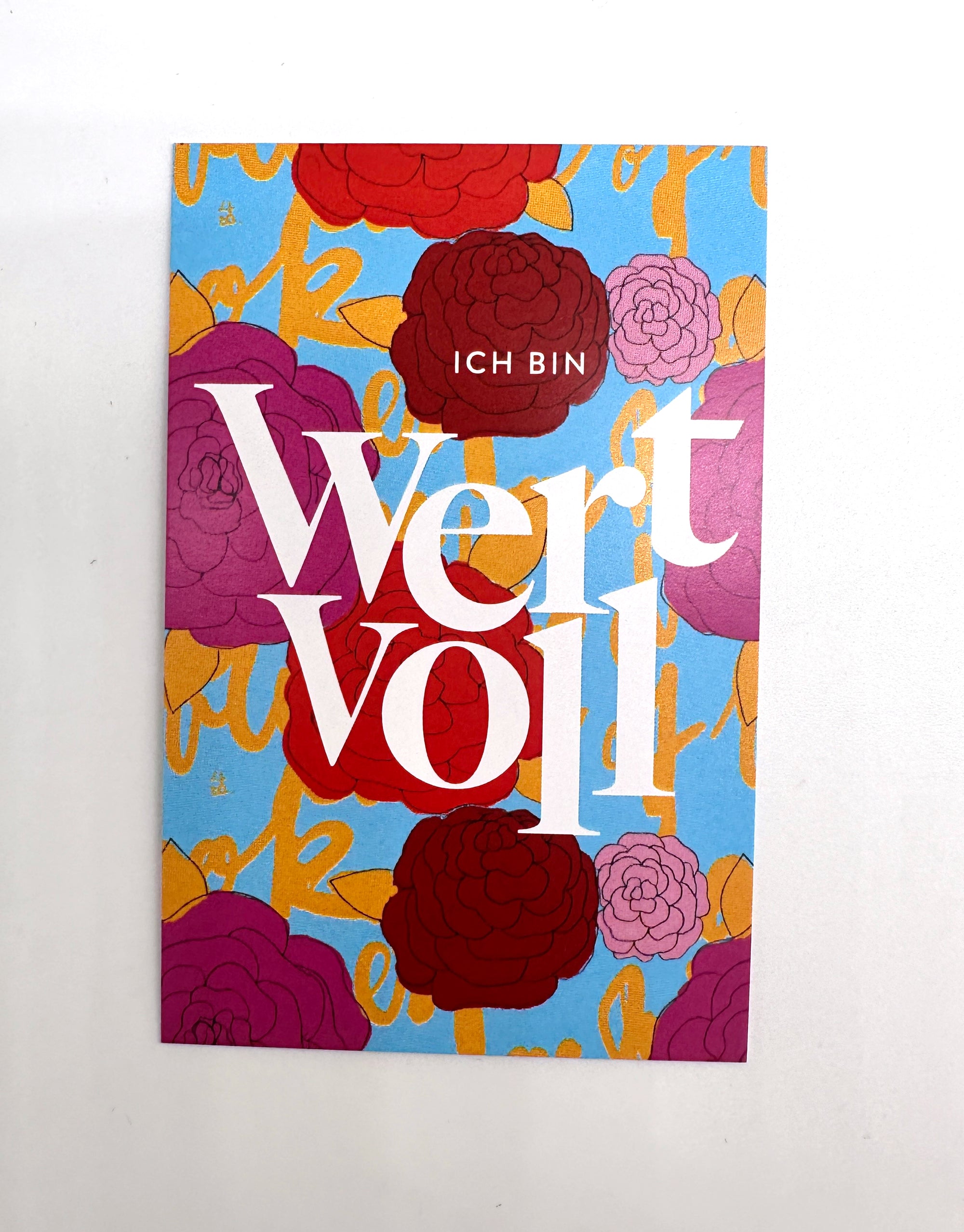 "Ich bin wertvoll" - Minikärtchen aus der Serie "Ich bin"